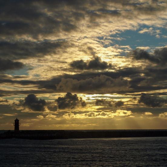 Havnen på Anholt. Foto: Martin Havn