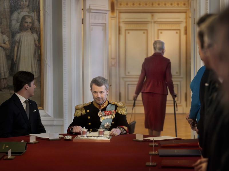 Danmarks nye konge. Foto: Mads Nissen